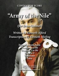 Army of the Nile March P.O.D. cover Thumbnail